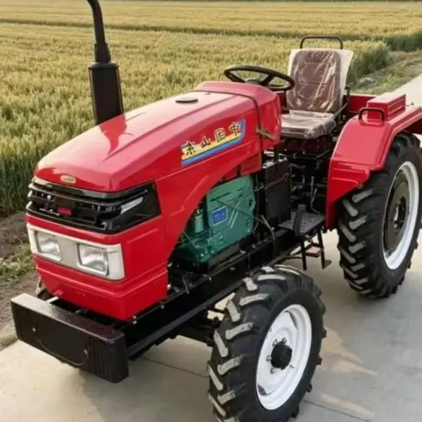 Customized Hot‑selling Tractor Rotary Tiller, Durable 4‑Wheel Rotary Tiller, Wheeled 35HP Farm Cultivator