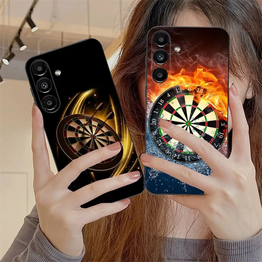 

Darts Phone Case For Samsung S24,S21,S22,S23,S30,Ultra,S20,Plus,Fe,Lite,Note,10,9,5G Black Soft Cover