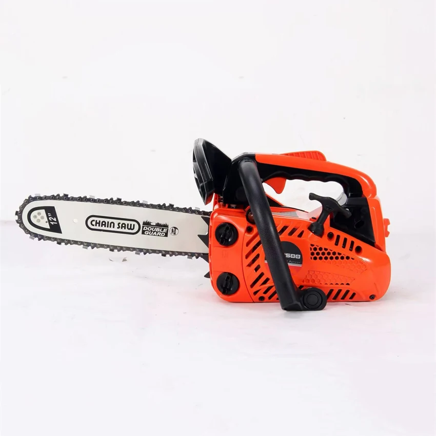 Portable Two Stroke Chainsaw 2500 Household Small Wood-Slicing Tool Outdoor High-Power Cutting Machine Logging Saw 1000W 25CC