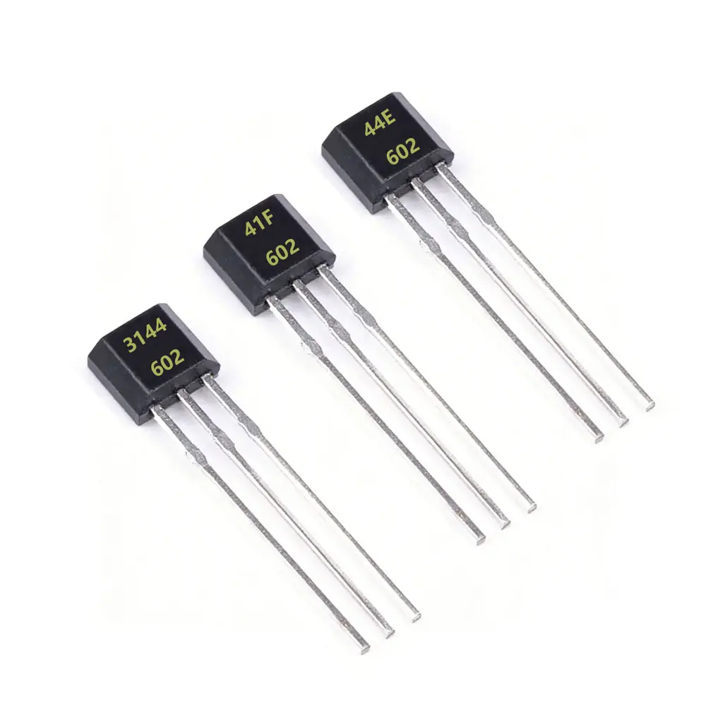 10 Stück 49E 41F 41H 44E 43F A3144E US1881 AH3503 OH137 ATS276 SS495 TO-92S Hall-Effekt-Sensor Hall-Sensor Motor-Drosselklappe