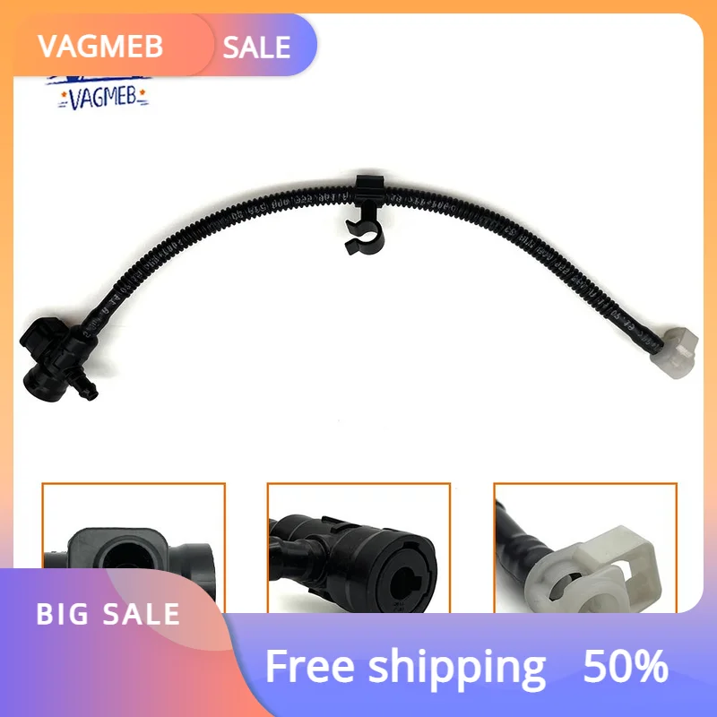 Original For VW Skoda Auid MQB EVO 5E3 955 993 Rear Camera Washer Jet Nozzle Hose 5TA955993 80A955961A 5TA 955 993 80A 955 961 A