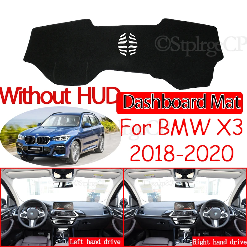 

Противоскользящий коврик с защитой от УФ-лучей, чехол для приборной панели, солнцезащитный козырек, защитный ковер, аксессуары, автомобильная подушка для BMW X3 G01 2018 2019 2020