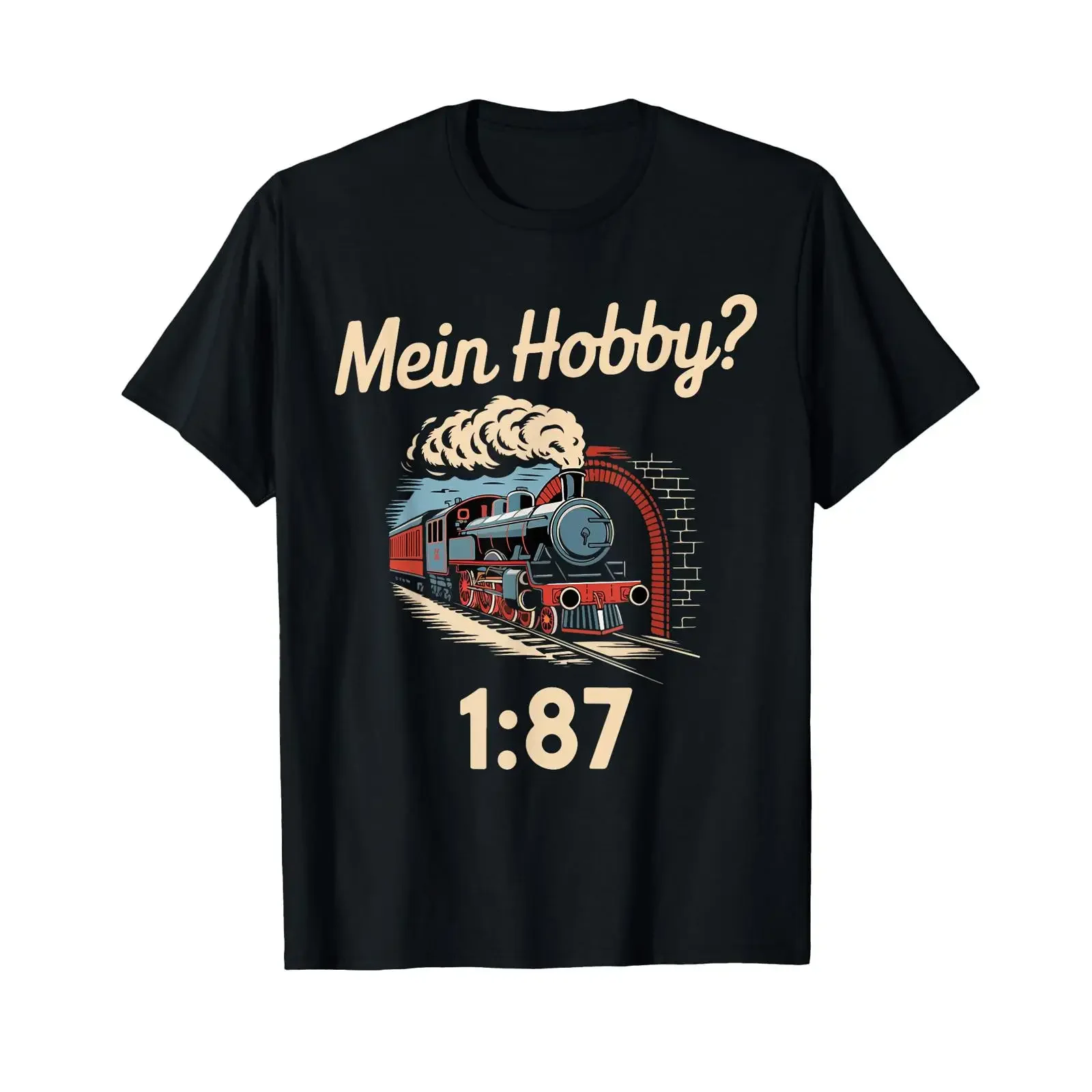 Modelleisenbahn Spruch Eisenbahn Liebe Dampflok Modellbau T Shirt vintage Washed Versatile Stretched streetwear Comfortable