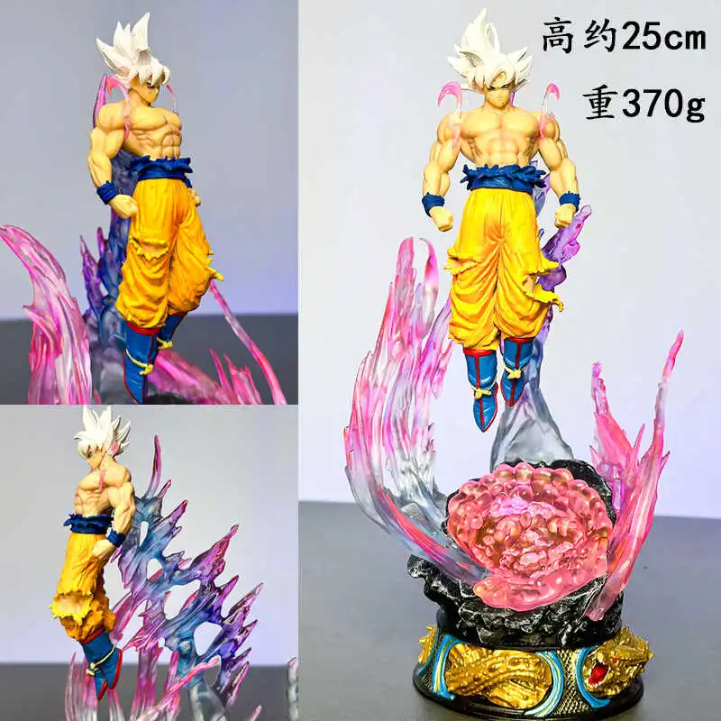 25cm Gk Dragon Ball Animation Figure Ziyi Goku Saiyan Collection Model Ornament Figure Gift