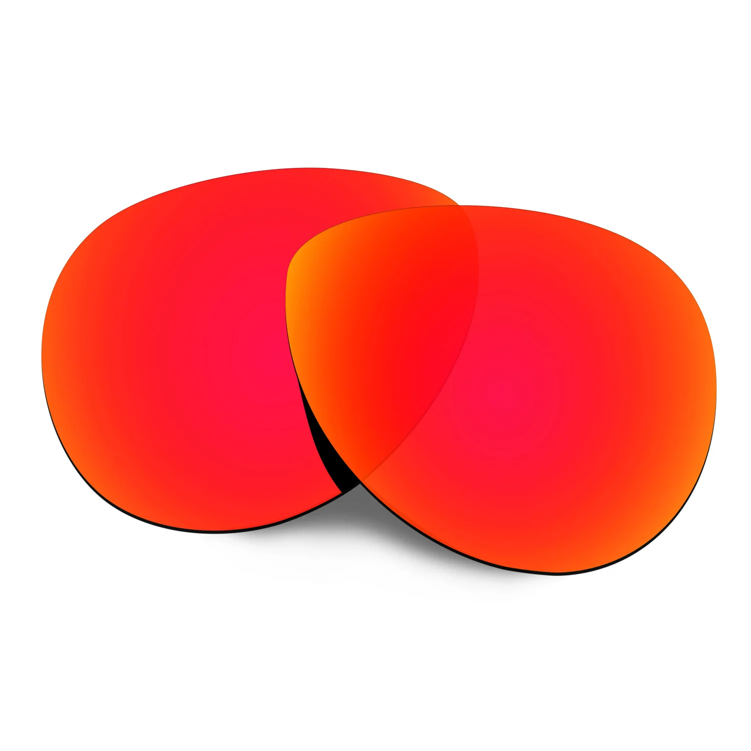 

HKUCO Polarized Replacement Lenses For Feedback Sunglasses Red