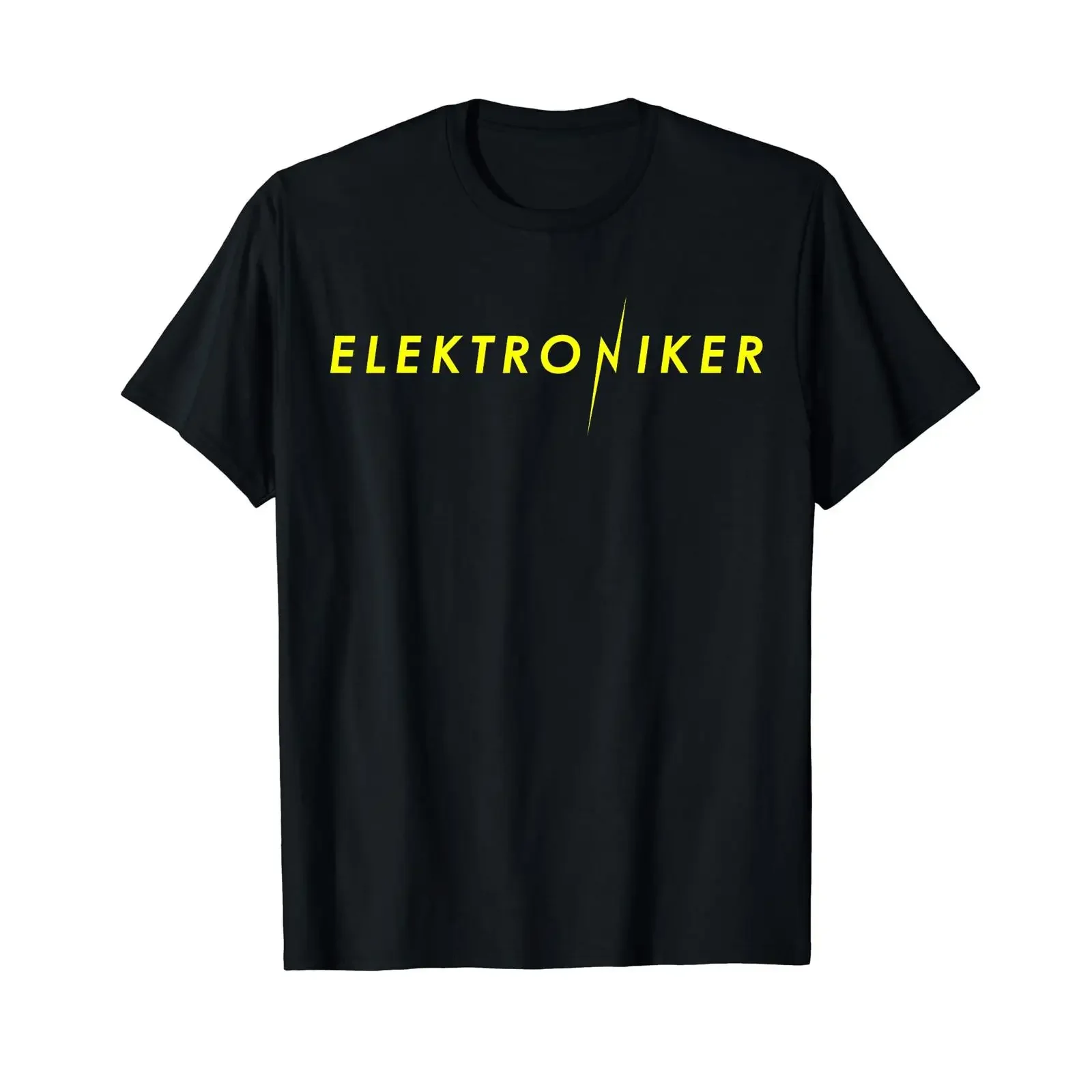 Electronic T Shirt with Blitz Strom Electricians Funny vintage Washed Stretched homme Comfortable Versatile Unisex