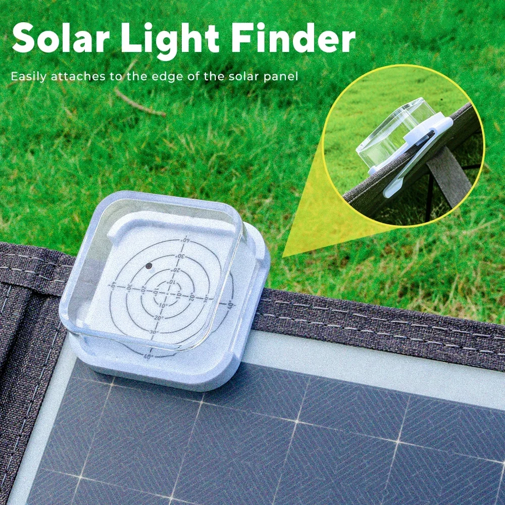 Sun Angle Guide for Solar Panel - SOECOPO Solar Panel Accessories Find The Optimal Angle for Portable Panels Tools