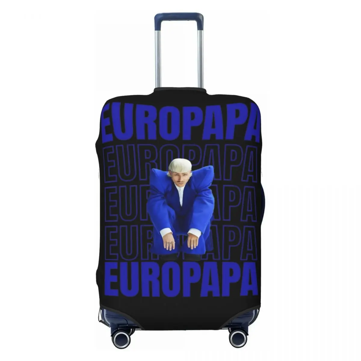 Eurovisionsed 2024 Joost Klein Europapa Suitcase Cover Flight Business Strectch Luggage Case Protector