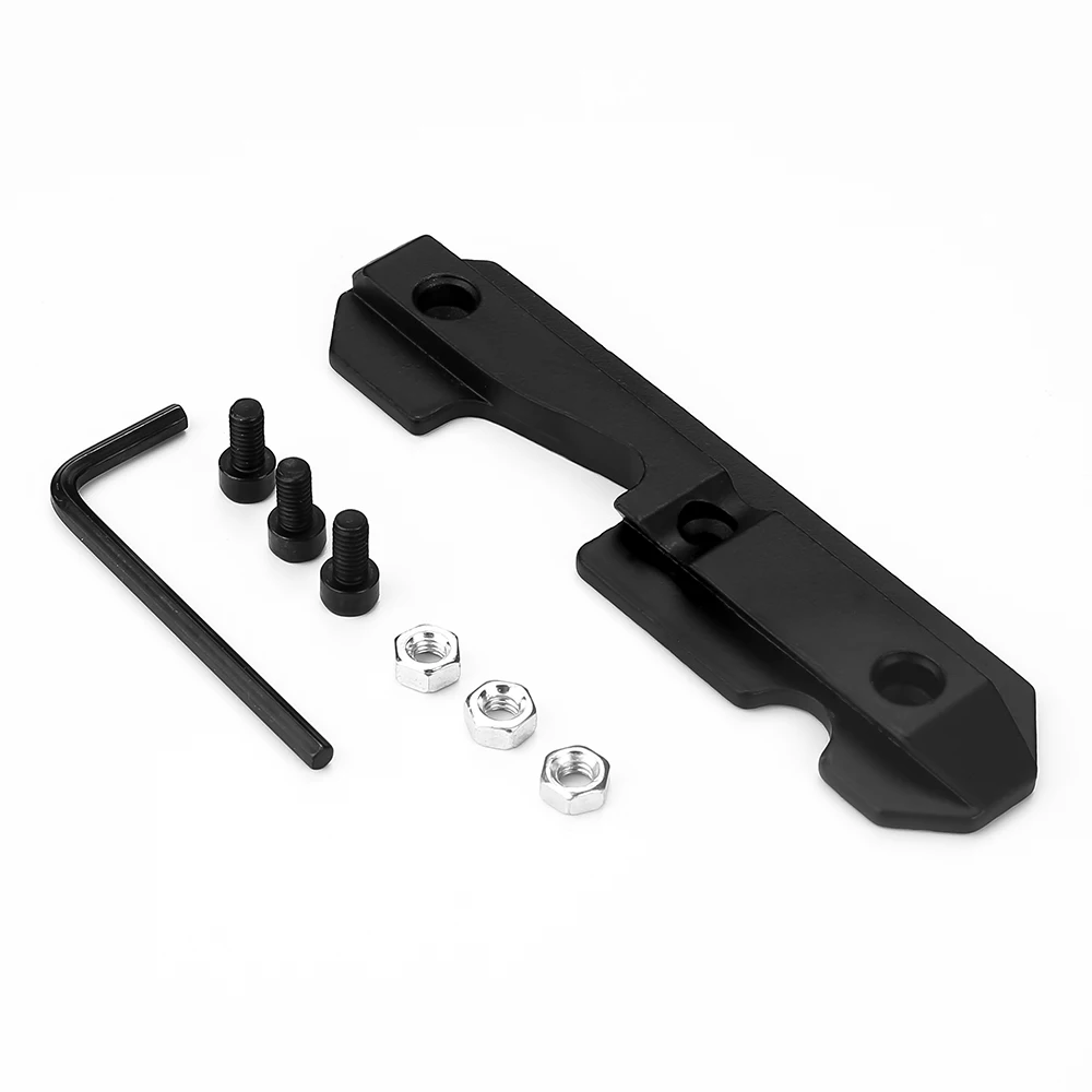 New Tactical AK47 AK74 Side Dovetail Mount  Rail Steel Heavy Duty With Bolts Fit 47 & 74 For Hunting Outdoor Men Metal