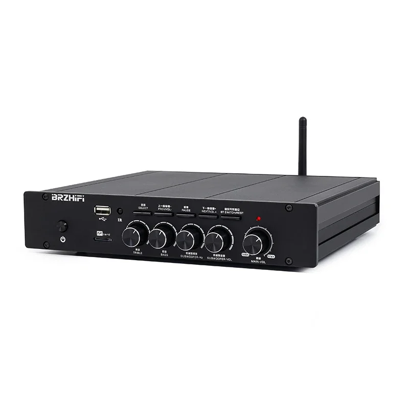 

TPA3255 High power 2.1 channel hifi digital power player USB card coaxial Bluetooth player