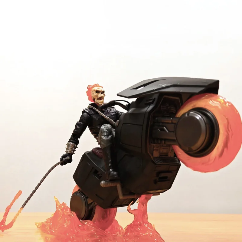 

Ghost Rider Figurine Marvel 85th Anniversary 6-Inch Articulated Action Figure Set Movie Merchandise Toy Collectible Available