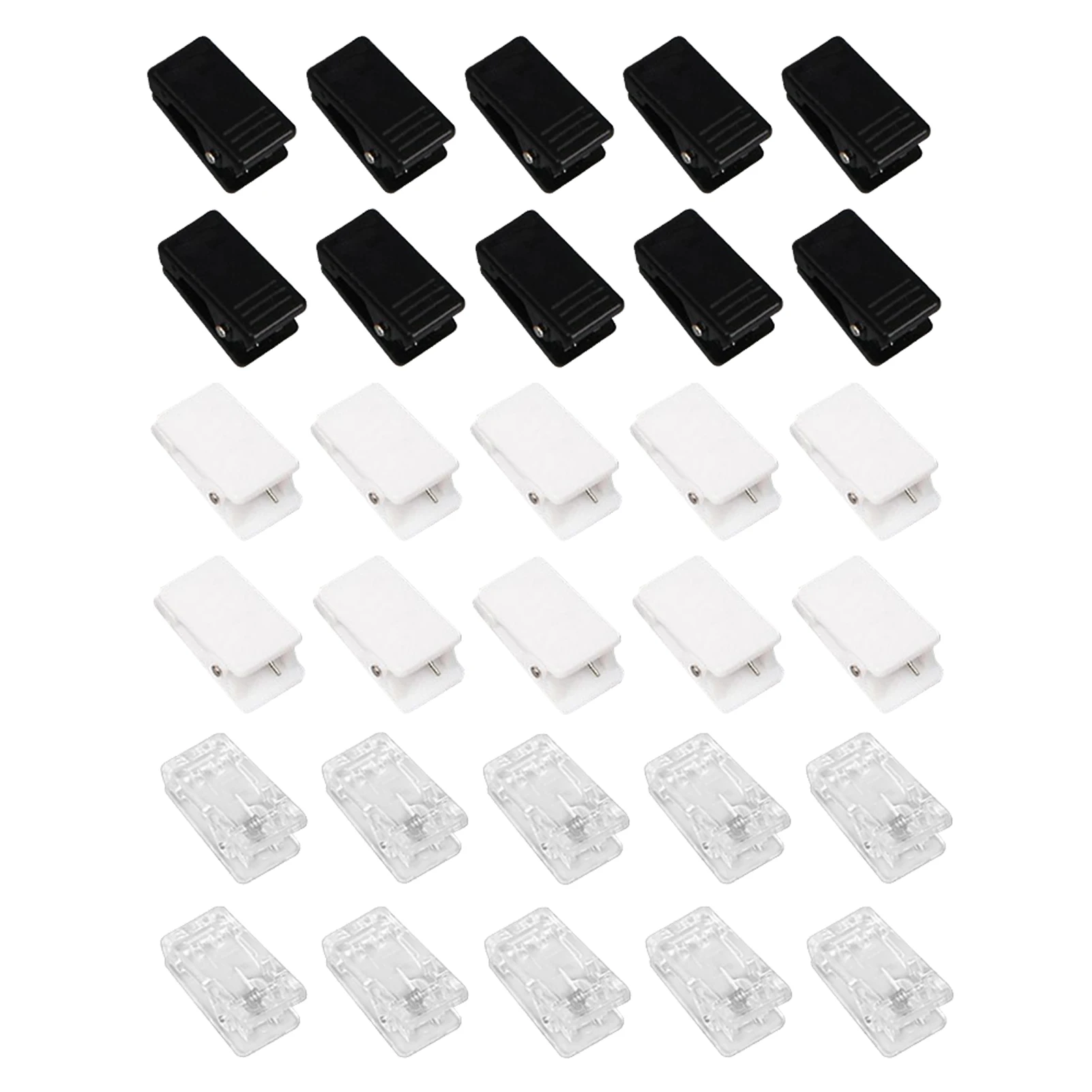 مشبك بلاستيك ذاتي اللصق لصنعها بنفسك ، زينة عيد الميلاد ، نسيج حائط سكرابوكينغ ، لوازم منزلية ومكتبية ، 30 أو