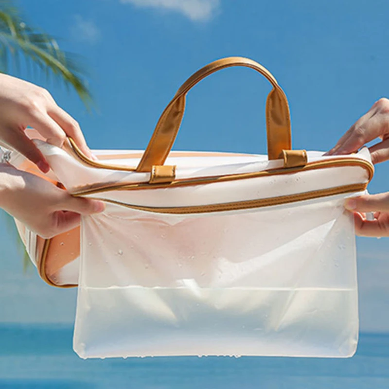 Borsa impermeabile da spiaggia accessori per il nuoto a secco forniture per l\'allenamento della piscina d\'acqua costume da bagno borsa da viaggio