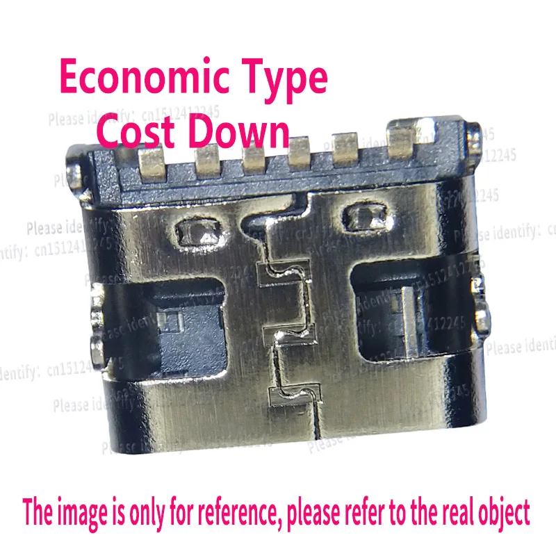 USB4125-GF-A TYPE-C 6P USB Receptacle Connector. 4PIN Shell Stake Length 1mm. USB4125 Positioning Column