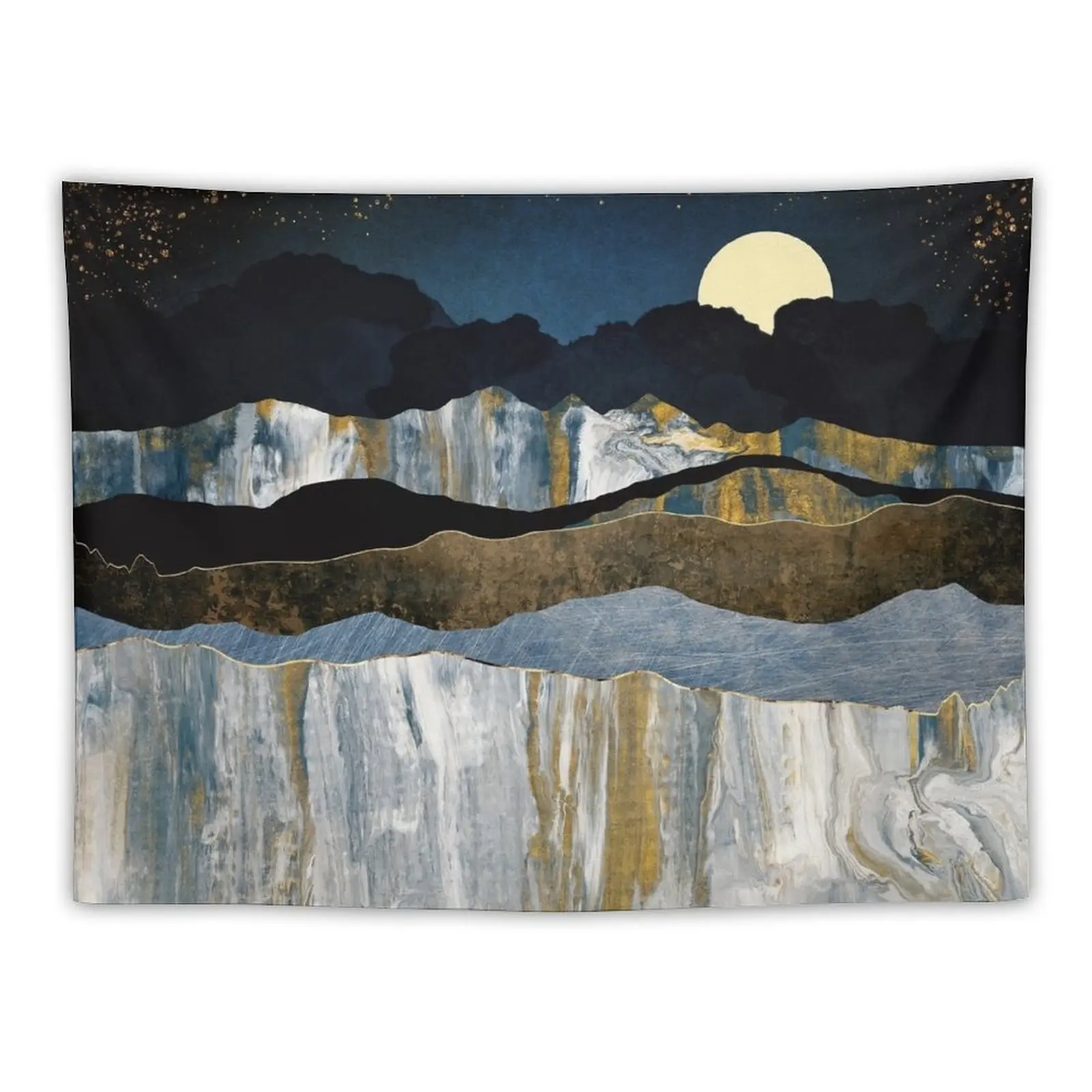 

Painted Mountains Tapestry Wallpaper Bedroom Wall Decoration Items Wall Hanging Tapestry