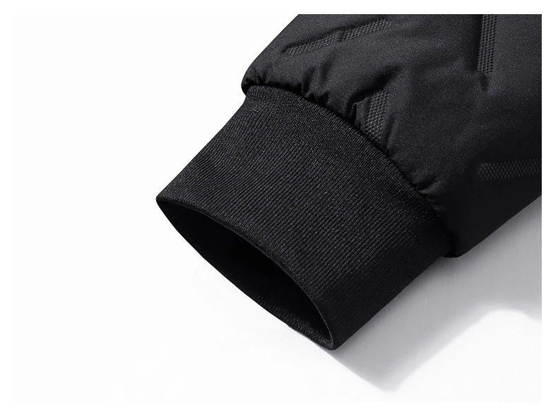 Neue Winddichte Herrenjacken, Wasserabweisende Freizeitjacken mit Reißverschluss, Schwere Parkas, Sportliche Outdoor-Warme Dicke Streetwear – Detail 9