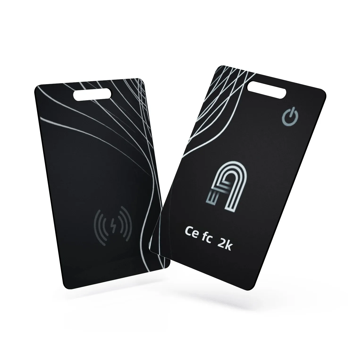 New Bluetooth Wallet Tracker Card ultra thin Wireless Charging Works with Apple Find My (iOS Only)  IP68 Waterproof Item Tracker
