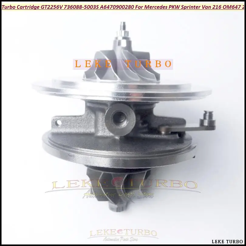 G-186 712120 6NW008412 Turbo Actuator 736088 CHRA 736088-0003 A6470900280 For Mercedes PKW Sprinter Van 316 416 OM647 2.7L G-167 view 4