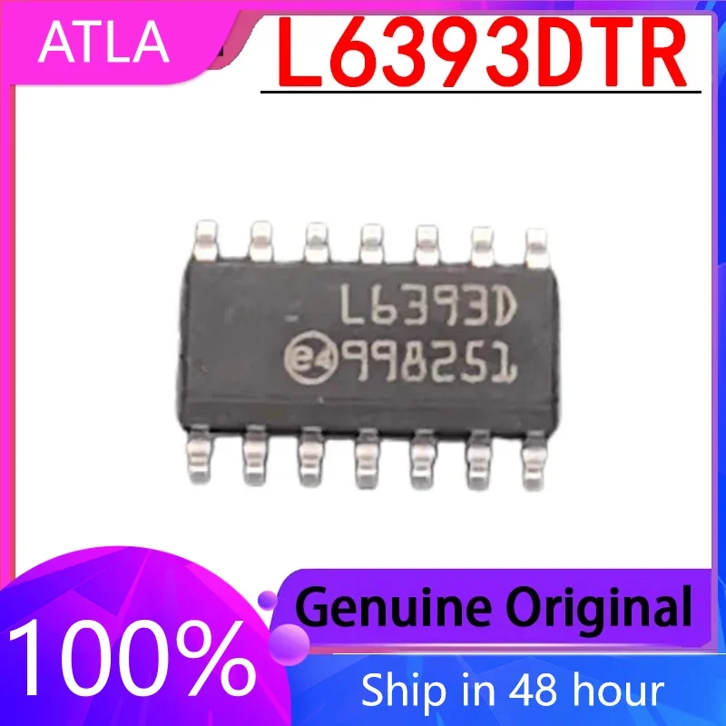 

1PCS New L6393DTR Screen Printed L6393D Packaging SOP14 Gate Power Driver Original Stock