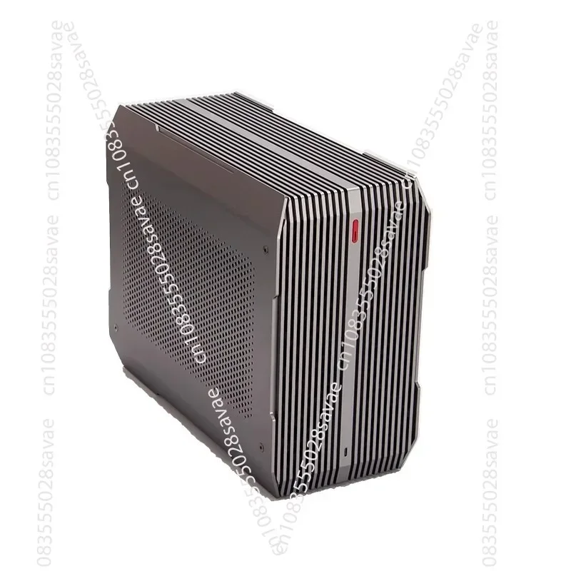 W5 Mini Case ITX Aluminum Alloy A4 Computer Case Water Cooling SFX Gaming Long Three-Slot Thick Graphics Card HTPC