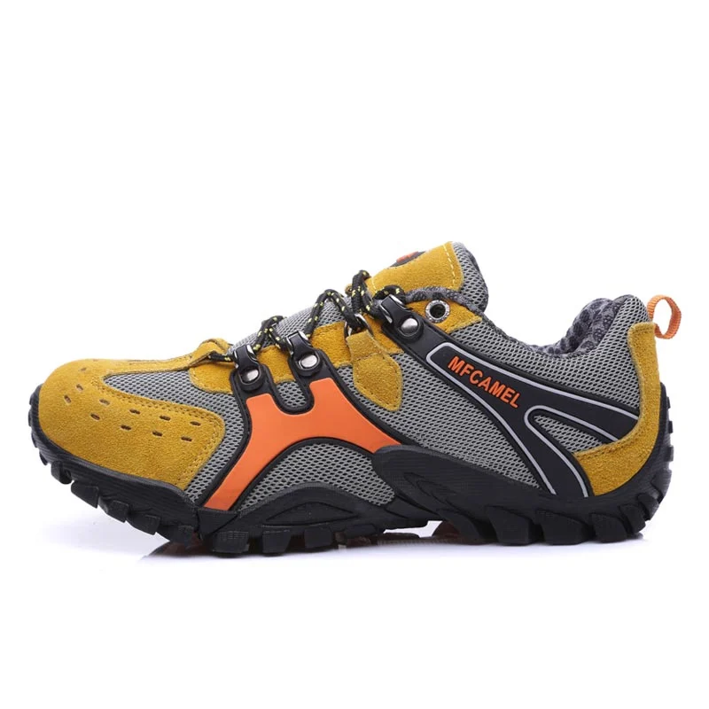 Hot Sale Brand Men Hiking Shoes Breathable Outdoor Mountain Trekking Shoes Men Climbing Hunting Sneakers Non-Slip Sport Footwear