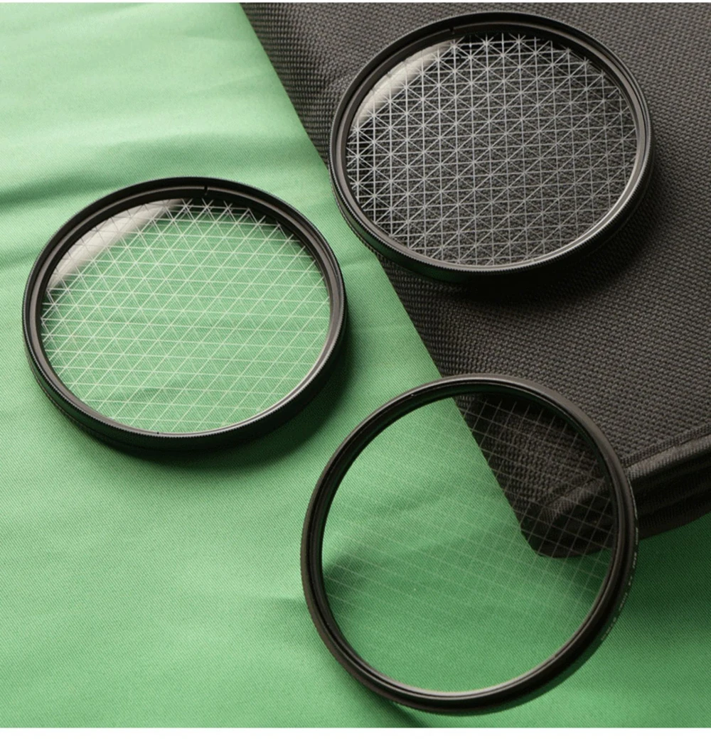 Star Line Star Filter Lens Photography 6 Line Variable Camera Filters 37 40.5 43 46 49 52 55 58 62 67 72 77 82mm For DSLR