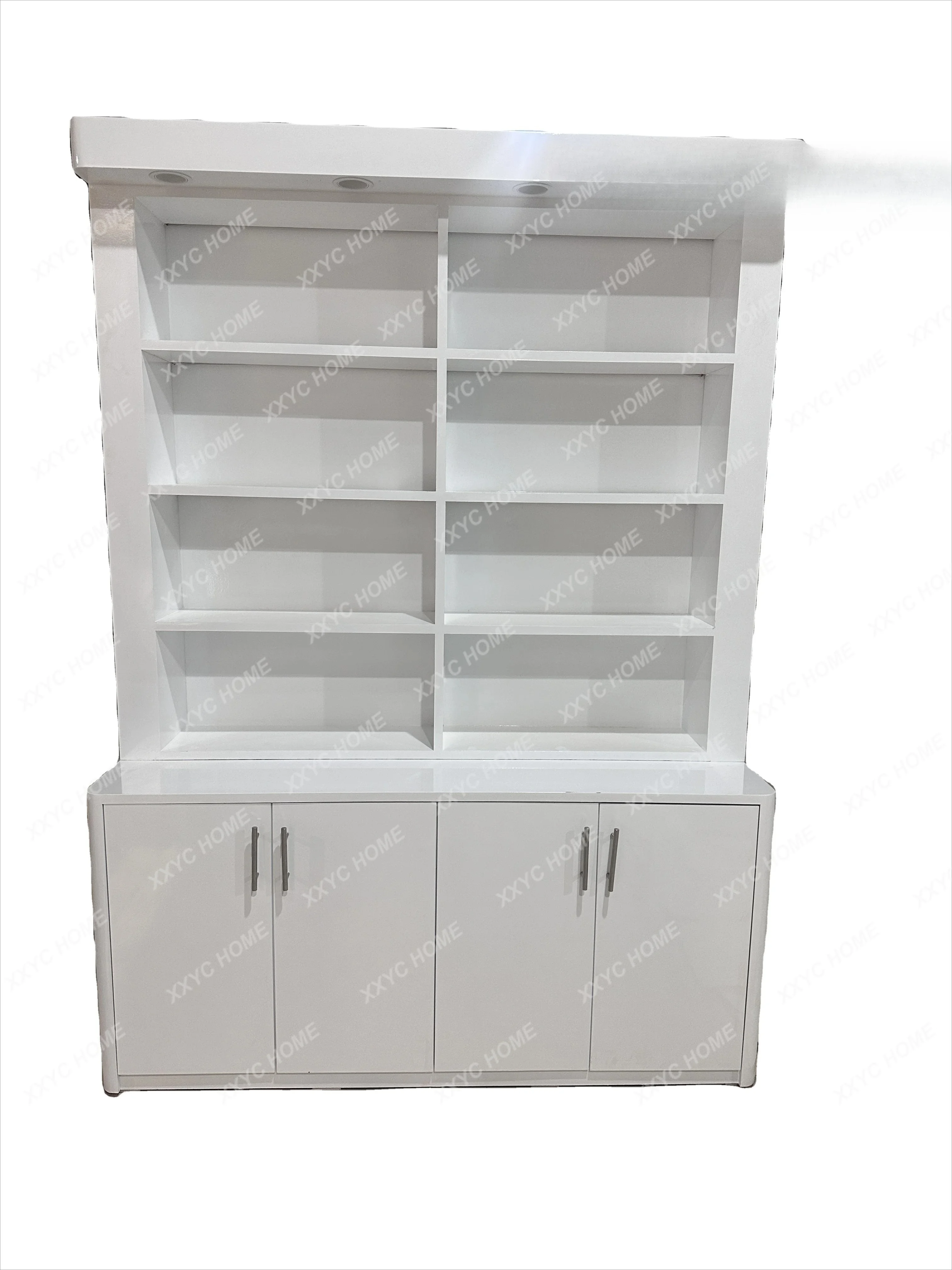 Bomacy New White Simple Style Nail Polish Display Stand for Nail Salon