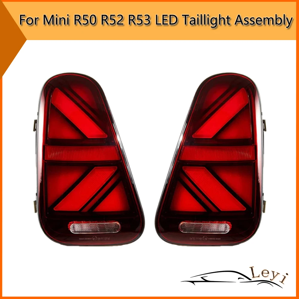 LED Taillight Assembly For Mini Cooper R50 R52 R53 Turning Signal Brake Steering Position Reversing Rear Lamps Plug And Play