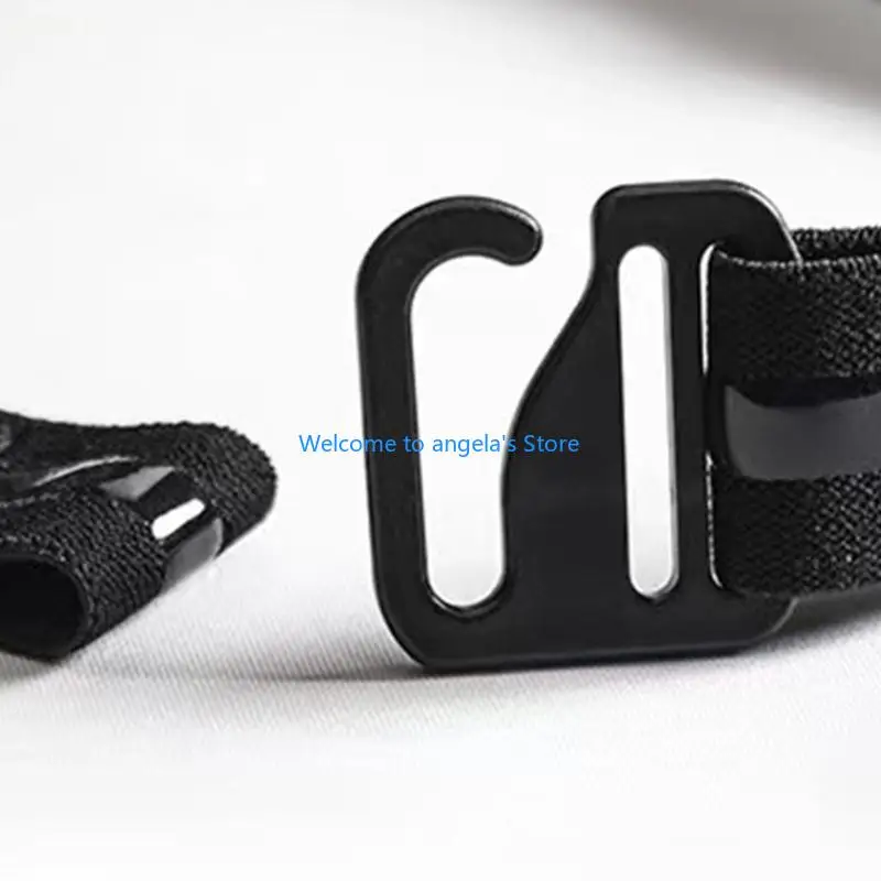 X4YC Gemakkelijk Gebruik Shirt Bevestiging Riem voor Vrouwen Mannen Verstelbare Onzichtbare Riem Cincher Donsjack Trui Riem