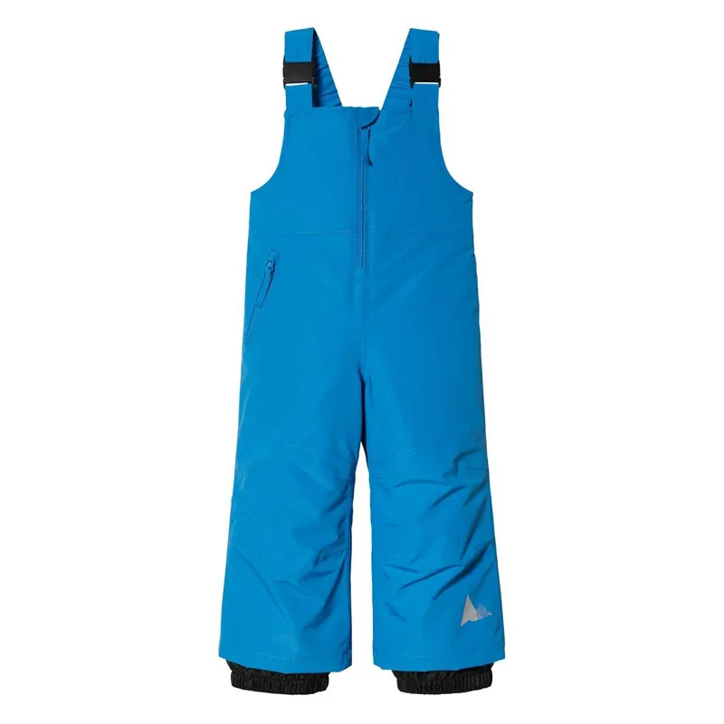 2025 Children's Ski Pants Outdoor Sports One-piece Straps Ski Suit Warm Cotton Windproof Waterproof Ski Equipment