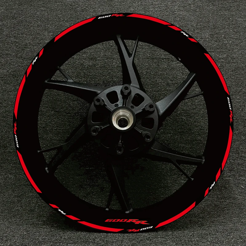 uitable for CBR650RR new CBR CB R RR17-inch wheels universal rim wheel frame modification reflective waterproof decals