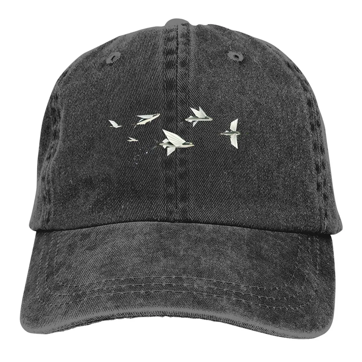 

Flying Fish Baseball Cap Men Hats Women Visor Protection Snapback Swim Caps