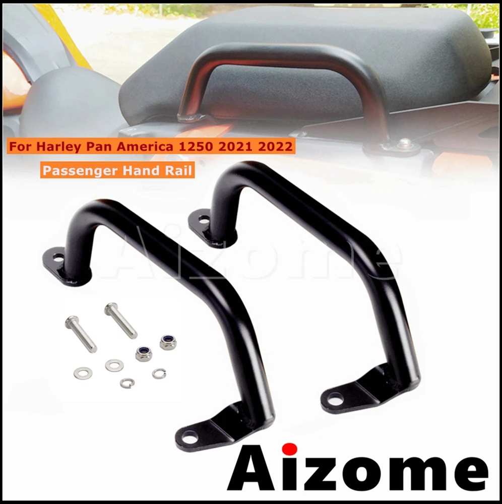 

Motorcycle Passenger Side Hand Grab Iron Rear Seat Handle Rail Bar For Harley Pan America 1250 RA1250 Special RA1250S 2021-2024