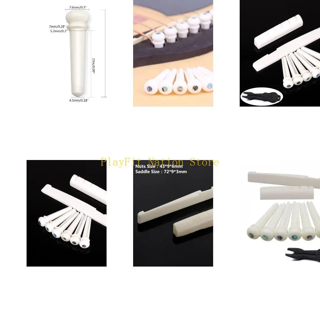 

242F костяная гайка для гитары с прорезями, седло в винтажном стиле, 6-струнная акустическая гитара с предварительным слотом