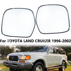 For TOYOTA LAND CRUISER 1996 1997 1998-2000 2001 2002 Car Accessories Outer Rearview Mirrors Glass Side Mirror Lens With Heated