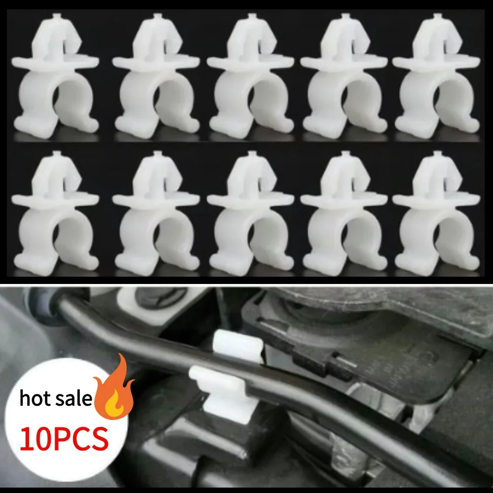 

10Pcs Bonnet Hood- Rod Holder Clip- Camper Accessories- Car Fastener Clip For Pathfinder- Nissan- Navara Skyline X-Trail T30