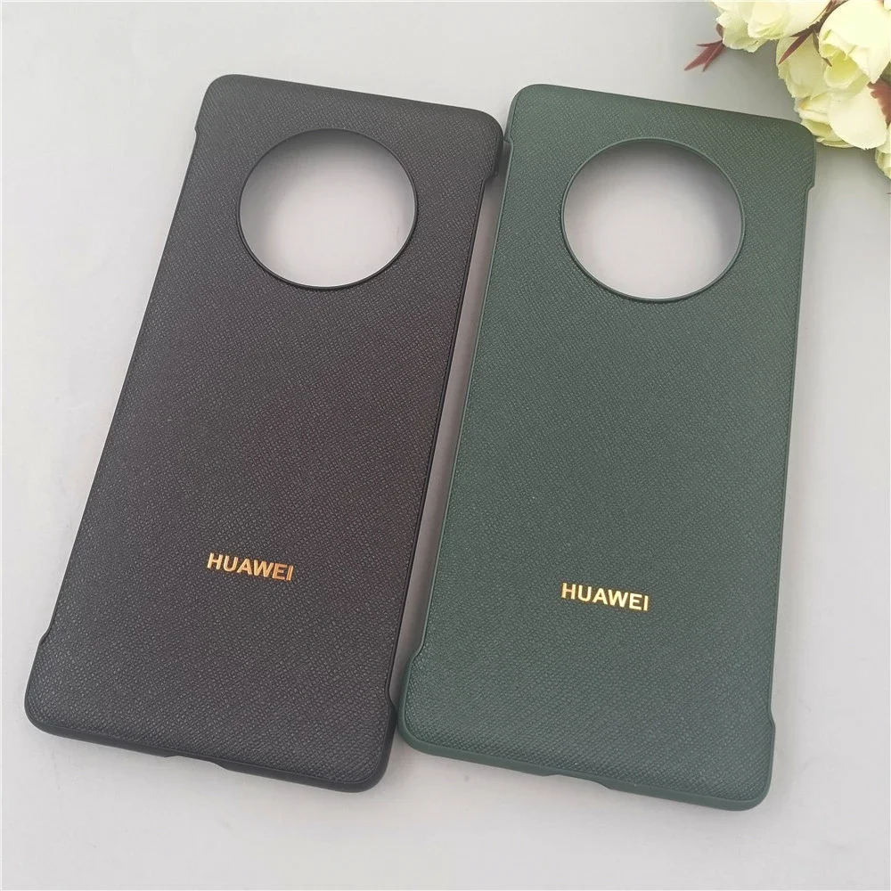 Huawei Mate 40 30 Pro PU Leather Case Luxury Business Soft Touch Back Cover Shockproof Protective Coque For Mate 40pro 30pro 30