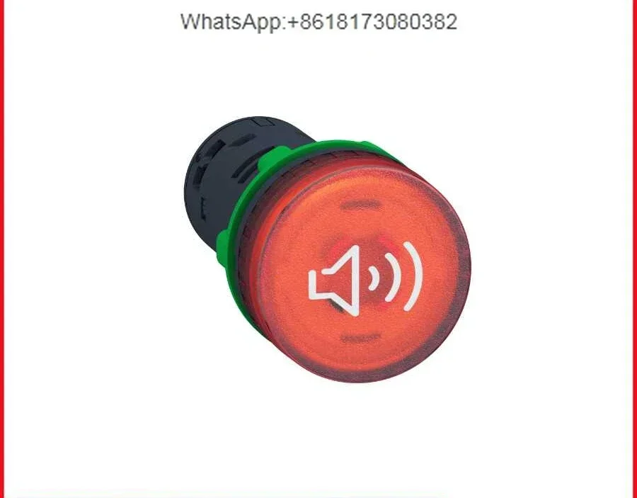 

XB5KS2B4 DC24V brand new original with light and buzzer red XB5KS2M4 230V AC