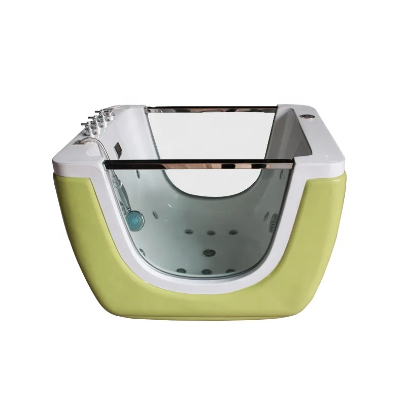 Green Colour whirlpool spa whirlpool baby use massage bathtub