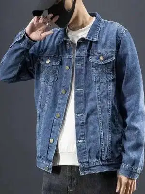 

Slim Fit Men's Denim Jaet Student Clothes Guangzhou Zhenheng Xintang Tang Zhongan Thirteenth Fac Spring Autumn