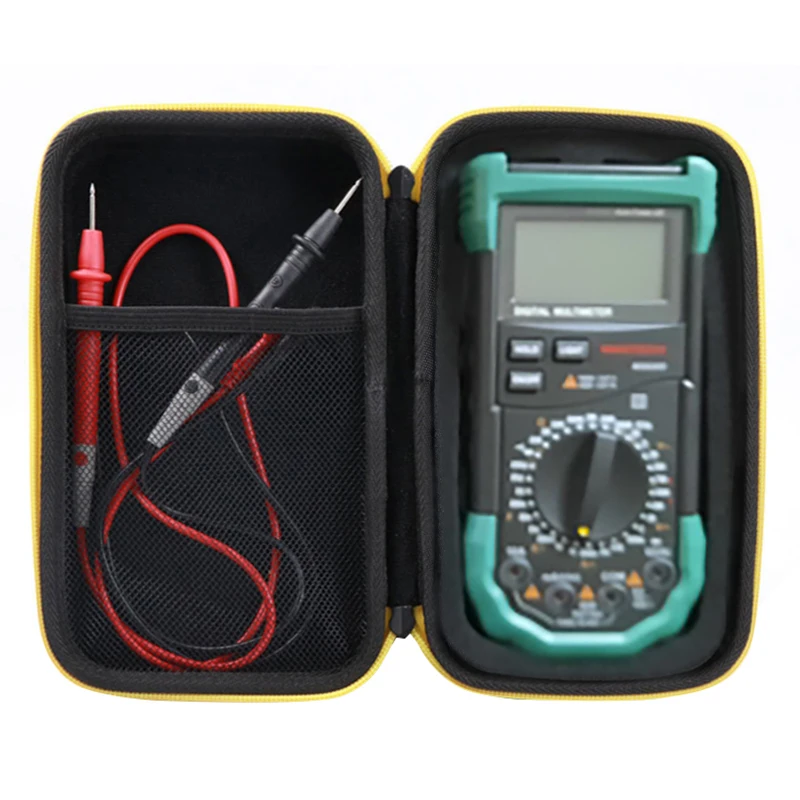 Newest EVA Hard Shockproof Portable Box Multimeter Carrying Travel Bag Case for Mastech MS8229 MS8268 MS8269 Digital Multimeter