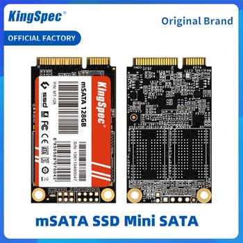 KingSpec mSATA SSD 128gb 256gb 512GB mSATA SSD 1TB 2TB HDD per desktop 3x5cm Disco rigido interno a stato solido per laptop Hp