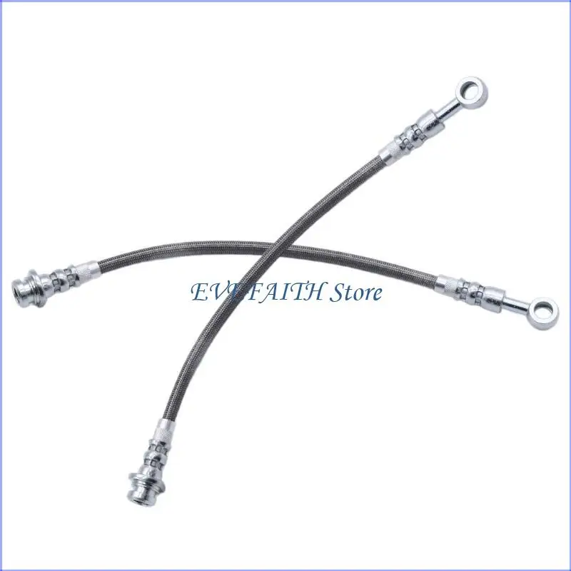 

124B Улучшенные тормозные характеристики H1717SSPAIR ZPN-41941 Шланги в оплетке из нержавеющей стали Автомобильные аксессуары