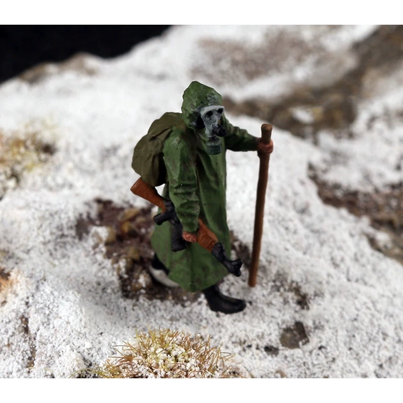 1/72 Scale Chernobyl Antichemical Corps Soldiers 1 pcs Figures Model Toys DIY Scene Accessory Action Figure Dolls Display Gifts