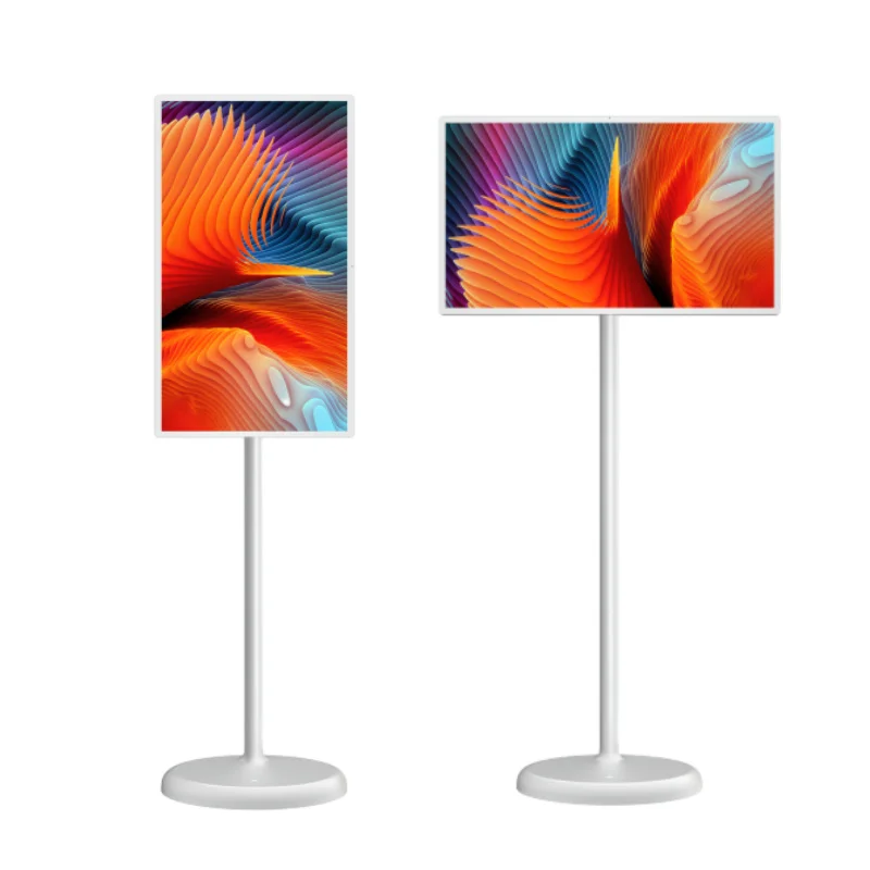 تلفزيون ذكي 4K بسعر الجملة شاشة لمس شعبية قابلة لإعادة الشحن للألعاب المحمولة للأطفال 21.5 بوصة تلفزيون ذكي