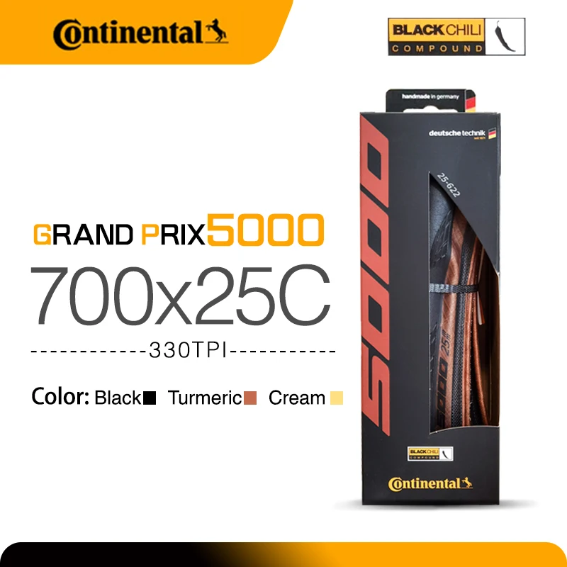 

Continental Grand Prix 5000/700X25C Turmeric Road Bicycle Tires Bike Dead fly Bicycle Folding Stab-Resistant Tire GP5000