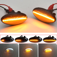 LED Light Side Marker Dynamic Fender Turn Signal For Peugeot Citroen C1 C2 C3 C5 C6 107 206 307 407 607 1007 Berlingo Jumpy