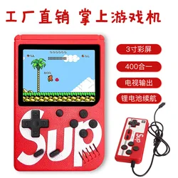 SUP-Handheld Game Console para Crianças, Mini Toy Retro, 400 em 1, Duplo Nostálgico, Crianças