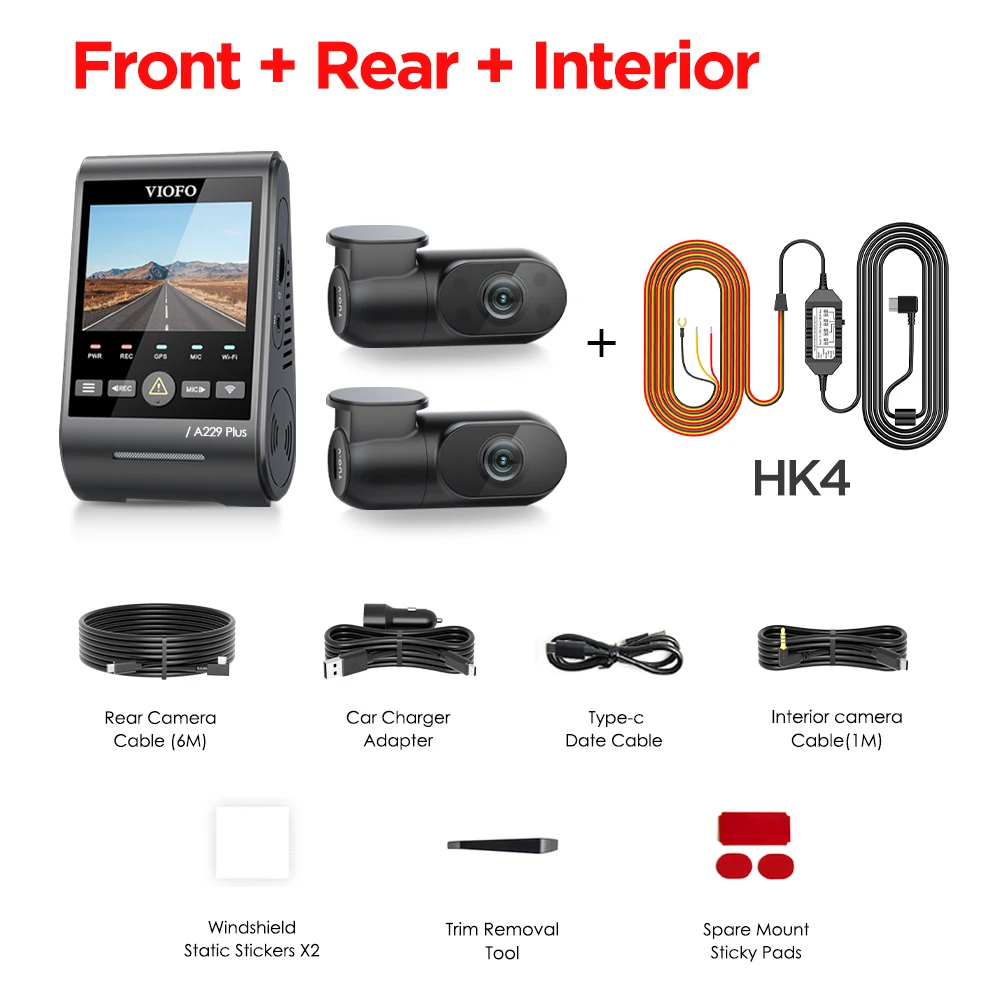 Viofo A229 Plus Dashcam 6