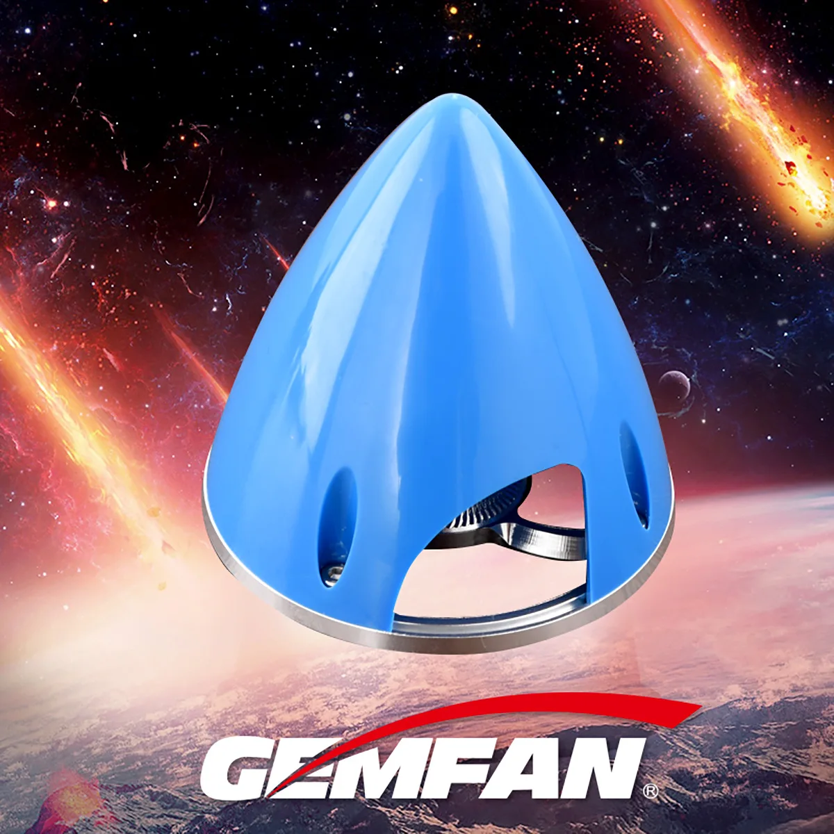GF Qianfeng, aluminum bottom plastic paddle cover 45MM/1.75 inch 6-10 inch paddle, electric/methanol aircraft, fairing